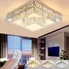 60W LED Deckenleuchte mit Kristallbesatz, quadratische Produktbild-Vorschau 1