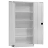 ClassiX Stahlschrank X-530350 lichtgrau 92,0 x 50,0 x 194,5 Produktbild-Vorschau 3
