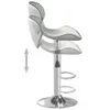 vidaXL Barhocker Weiß Kunstleder -  Barhocker Produktbild-Vorschau 7
