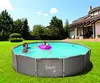 Frame Pool 305 x 76cm - Rattan dunkel Produktbild-Vorschau 1
