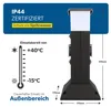 Kunststoffsäule mit 2 Steckdosen und Leuchte Produktbild-Vorschau 3
