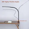 SchreibtischLampe Schwanenhals Klemmleuchte Schwenkarm Produktbild-Vorschau 4