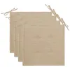 vidaXL Cuscini per sedie da giardino 4 pz. Beige 40x40x3 cm Anteprima dell’immagine prodotto 15