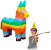 Relaxdays Pinata Lama, zum Aufhängen, für Kinder, Mädchen & Produktbild-Vorschau 1