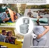 COSTWAY 20L+12L Campingtoilette mit abnehmbarem Produktbild-Vorschau 9