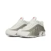 Nike Shox R4 "White Metallic Silver", Weiß, Größe: 40,5 Produktbild-Vorschau 4