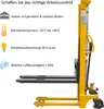 MIDORI Hochhubwagen Handstapler Hydraulik Polyurethan1,0t / Produktbild-Vorschau 10