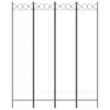 A simple line drawing of a four-panel room divider. Náhled obrázku produktu