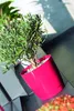 Coubi runder Blumentopf mit Sockel weiß 28x26.2cm Produktbild-Vorschau 4