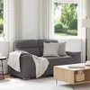 Canapé 2 places vidaXL, gris, 160 x 81 x 84 cm, similicuir Voir les images du produit 2