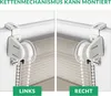 Estika Doppelrollo Klemmfix - 85 x 150 cm - Taupe - Duo Produktbild-Vorschau 4
