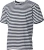 MFH Russ. Marine T-Shirt, halbarm, weiß-blau Produktbild-Vorschau 2