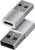 Satechi ST-TAUCS, USB-A, USB-C, Stříbrná Náhled obrázku produktu 3