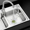 Abflusssieb 2er Set, Edelstahl Küchen spüle Dusche Produktbild-Vorschau 3