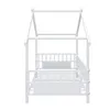 Merax Hausbett aus Metall 90x200cm, Jugendbett mit Produktbild-Vorschau 8