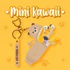 LEGAMI Münztasche mit Schlüsselanhänger Mini Kawaii TEDDY Produktbild-Vorschau 2