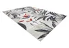 Modern Teppich MUNDO E7181 Blätter Outdoor beige / blau Produktbild-Vorschau 4