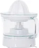 A white electric citrus juicer is shown from a front-diagonal angle against a white background. Produktbild-Vorschau