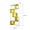Skye Decor, Box - White, Yellow, Bücherregal, Weiß, 100 % Produktbild-Vorschau 5