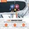 VEVOR Manometro del refrigerante a 4 vie per auto Set di Anteprima dell’immagine prodotto 2