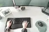 Digitus Ergonomische Tastatur, kabellos, 2,4 GHz Anteprima dell’immagine prodotto 7