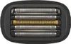 Close-up view of a shaver head with multiple blades. Náhled obrázku produktu