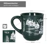 36x Glühweinbecher 0,2L grün Weihnachtslandschaft Keramik Produktbild-Vorschau 6