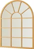 Lustro ścienne "Villalago" 80 x 60 cm złote Podgląd zdjęcia produktu 3