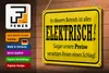 Blechschild Spruch 30x20cm im Betrieb ist alles elektrisch Produktbild-Vorschau 4