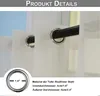 Outdoor Vorhang mit Ösen Wasserdicht Transparent Gardinen Produktbild-Vorschau 5