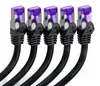 deleyCON 0,25m CAT7 Netzwerkkabel RJ45 10 Gigabit, 5 Stück Produktbild-Vorschau 2