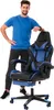 di volio herní židle Ragazo modrá, ergonomická kancelářská Náhled obrázku produktu 1