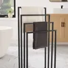 Portasciugamani Valora a 4 pioli, nero | Moderno organizer Anteprima dell’immagine prodotto 4