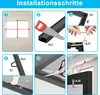 Aopunly Fliegengitter Insektenschutz Fenster 80 x 100 CM Produktbild-Vorschau 5