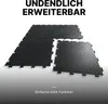 VDP - VA - Gewerbe Boden PVC Fliesen Rauten 10mm schwarz Produktbild-Vorschau 10