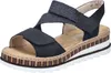 Rieker Damen-Sandalette Pazifik-Blau, Farbe:blau, EU Produktbild-Vorschau 45