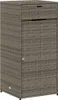 vidaXL Mobile da giardino grigio 55x55x111 cm in poly Anteprima dell’immagine prodotto 8
