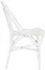 KRINES HOME Rattanstuhl Klassik Weiss Korb Küchenstuhl Produktbild-Vorschau 3
