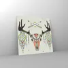 Bilder auf glas - Hirsch Mandala Spiritualität wild - Produktbild-Vorschau 4