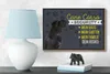 Holzschild Spruch 18x12 cm Cane Corso Security dein Risiko Produktbild-Vorschau 4