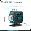 Niveau laser professionnel 4D, 16 lignes, 360°, Voir les images du produit 2
