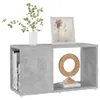 vidaXL Armoire TV gris béton 60x24x32 cm Bois composite - Voir les images du produit 5