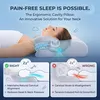 Ergonomisches Therapie-Nackenkissen aus Memory Foam, Produktbild-Vorschau 3