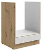 Herd Unterschrank 60 cm Stilo Weiss Eiche Artisan Produktbild-Vorschau 1