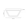 Deckenleuchte Eko-Light Casilla 12W LED 4000K weiß silber Produktbild-Vorschau 4