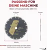PRODIAMANT Diamanttrennscheibe 230mm Beton, Stein, Ziegel, Produktbild-Vorschau 6