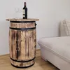 Holzfassbar mit RGB-LED-Aufsatz zur Lagerung von Alkohol Produktbild-Vorschau 4
