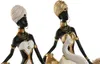 Dekorativní figurka Home ESPRIT Bílý černozlatý slon Náhled obrázku produktu 2