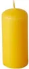 Papstar Stumpenkerzen Ø 40 mm 90 mm goldgelb, 4 x 10 Stück Produktbild-Vorschau 2