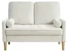 2-Sitzer Loveseat Sofa 121 cm – Skandi-Style Couch in Produktbild-Vorschau 10